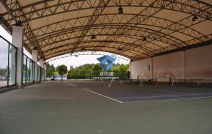 上海第二工业大学风雨网球场