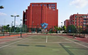 上海杉达学院网球场